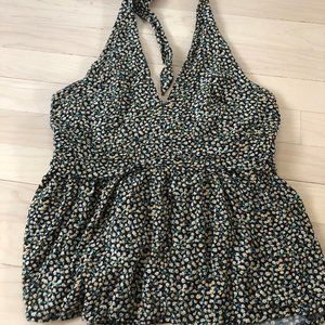 Daisy Halter Tank Top